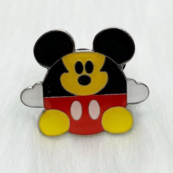 🔮 5/$25 Disney Round‎ Characters Mickey Mouse Pin - Picture 1 of 3